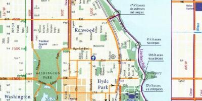Chicago bike lane mapu