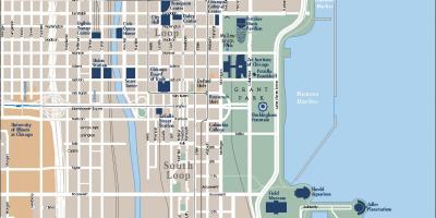Návštevnosť mapu Chicago