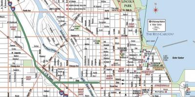 Ulica mapu Chicago