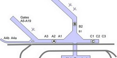 Mdw letisko mapu