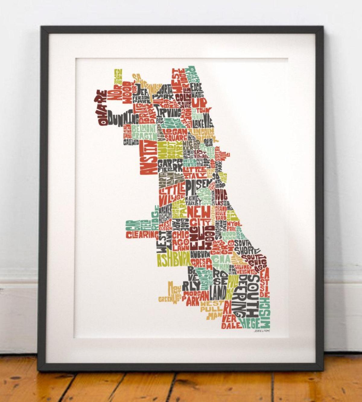 Chicago mapu umenie